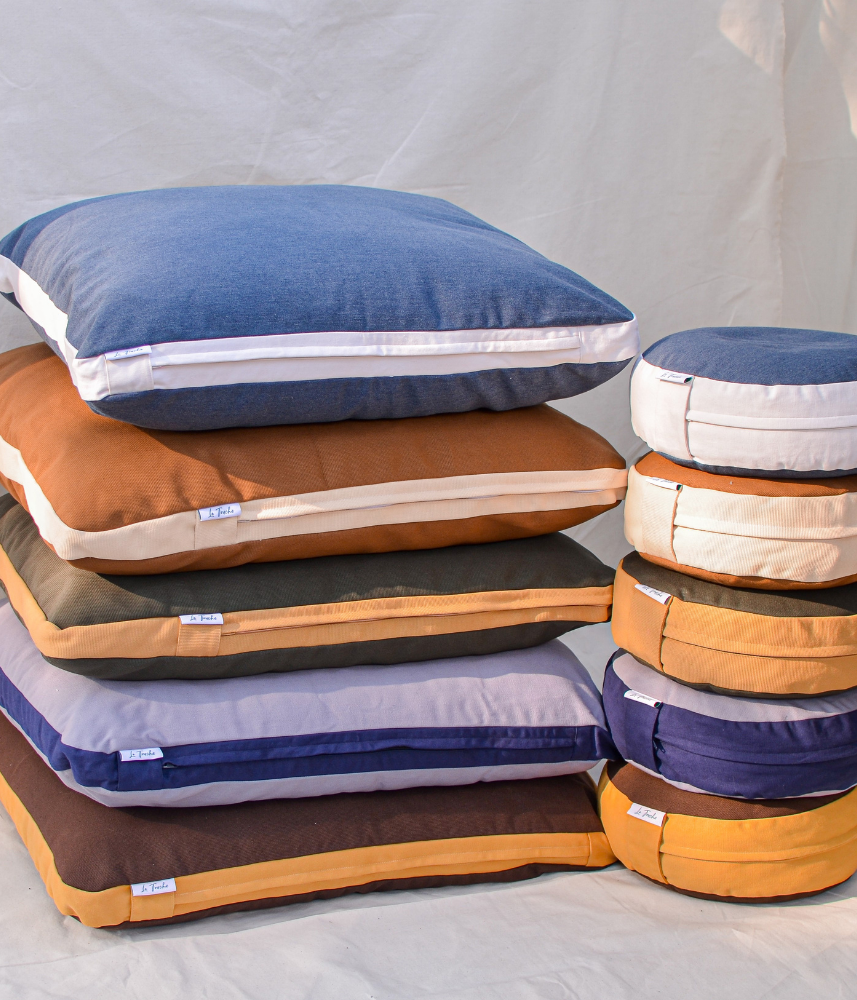 Trọn bộ thiền bồ đoàn và tọa cụ La Touche