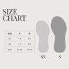 Grey Minimalist Clean Size Chart Instagram Post - 1