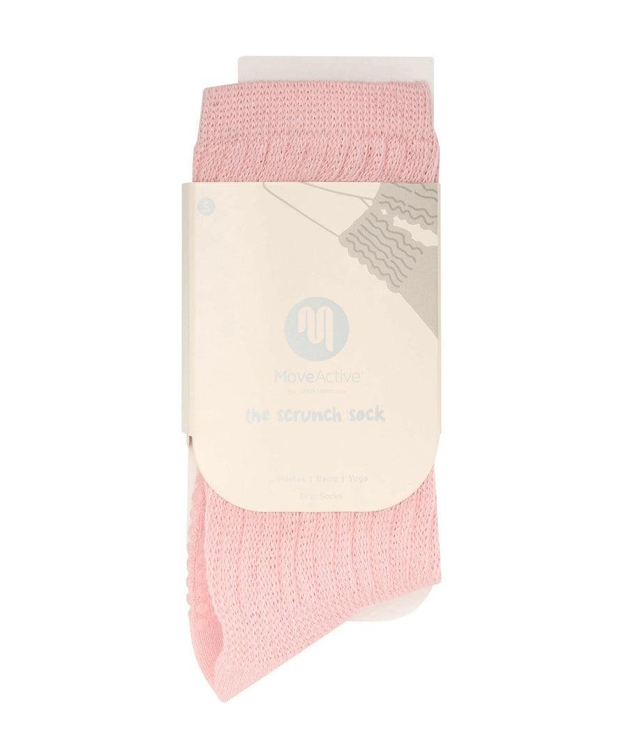 Scrunch Grip Socks - Pink - 6