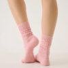 ScrunchNonSlipGripSocks-Pink
